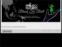 Tablet Screenshot of projectfutures.iwannaticket.com.au