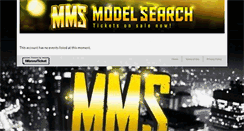 Desktop Screenshot of modelsearch.iwannaticket.com.au