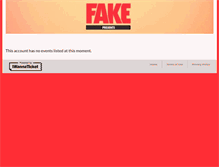 Tablet Screenshot of fakeclub.iwannaticket.com.au